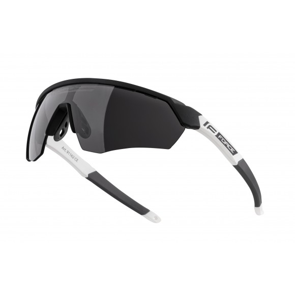 Ochelari Force Enigma, lentila neagra, negru/alb mat Ochelari Force Enigma, lentila neagra, negru/alb mat