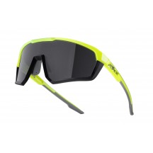 Ochelari Force Apex, lentila negru contrast, fluo/negru