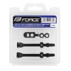 Set Valve Tubeless Force 2xFv 60mm Negre Set Valve Tubeless Force 2xFv 60mm Negre