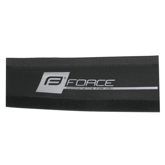 Protectie cadru Force neopren 9 cm negru/argintiu