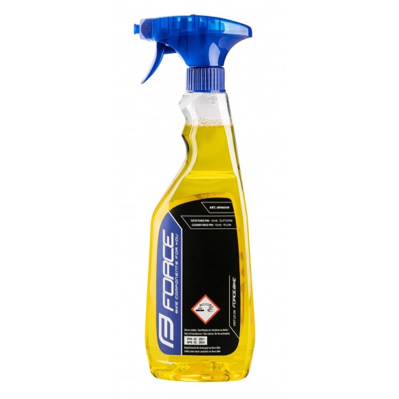 Solutie curatare Force Pro cu pulverizator 0.75L galben Solutie curatare Force Pro cu pulverizator 0.75L galben