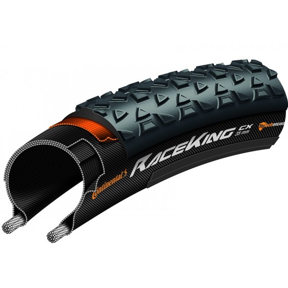 Anvelopa pliabila Continental Race King CX Performance SL 35-622 negru Anvelopa pliabila Continental Race King CX Performance SL 35-622 negru
