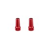 Set capace Force pentru valve tubeless presta, Rosii Set capace Force pentru valve tubeless presta, Rosii