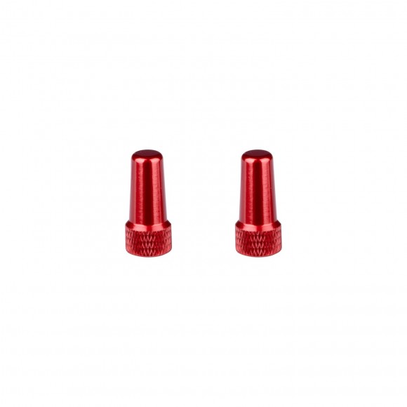 Set capace Force pentru valve tubeless presta, Rosii Set capace Force pentru valve tubeless presta, Rosii