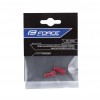 Set capace Force pentru valve tubeless presta, Rosii Set capace Force pentru valve tubeless presta, Rosii