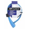 Lacat Force F Silicon 120cm/10mm Cu suport Albastru