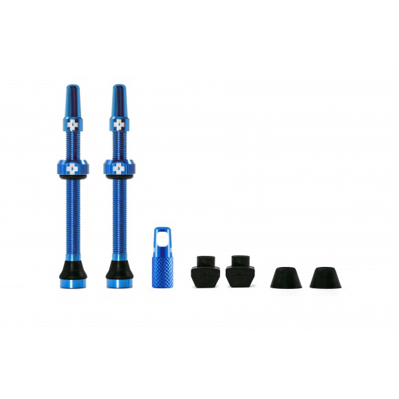 Valve Tubeless Muc-Off Presta MTB 60mm Albastre Valve Tubeless Muc-Off Presta MTB 60mm Albastre