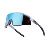 Ochelari Force Sonic, lentila albastra oglinda, alb/gri Ochelari Force Sonic, lentila albastra oglinda, alb/gri