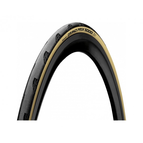 Anvelopa pliabila Continental Grand Prix 5000 25-622 negru/cream Anvelopa pliabila Continental Grand Prix 5000 25-622 negru/cream