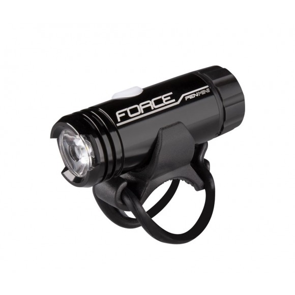 Far fata Force Pen Mini 150LM USB Mini Negru Far fata Force Pen Mini 150LM USB Mini Negru