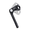 Pipa Force S6.1 1 25.4/90mm reglabila aluminiu neagra Pipa Force S6.1 1 25.4/90mm reglabila aluminiu neagra