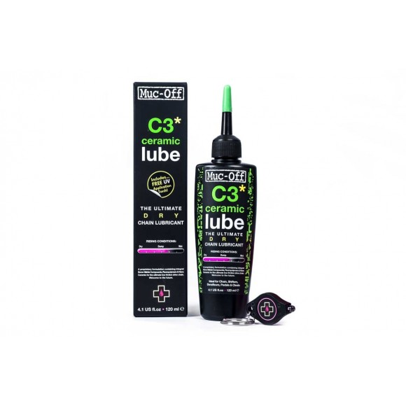 Lubrifiant Muc-Off Dry Ceramic Lube 120ml Lubrifiant Muc-Off Dry Ceramic Lube 120ml