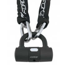 Lacat cu zale Force 100 cm/ 10 mm negru