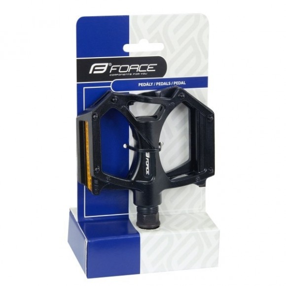 Pedale Force BMX aluminiu negre Pedale Force BMX aluminiu negre