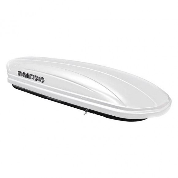 Cutie portbagaj Menabo Mania 320 ABS White, 137x79x37 Cutie portbagaj Menabo Mania 320 ABS White, 137x79x37