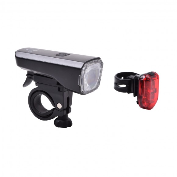Set Lumini Bicicleta Cube RFR Tour 25 USB Set Lumini Bicicleta Cube RFR Tour 25 USB