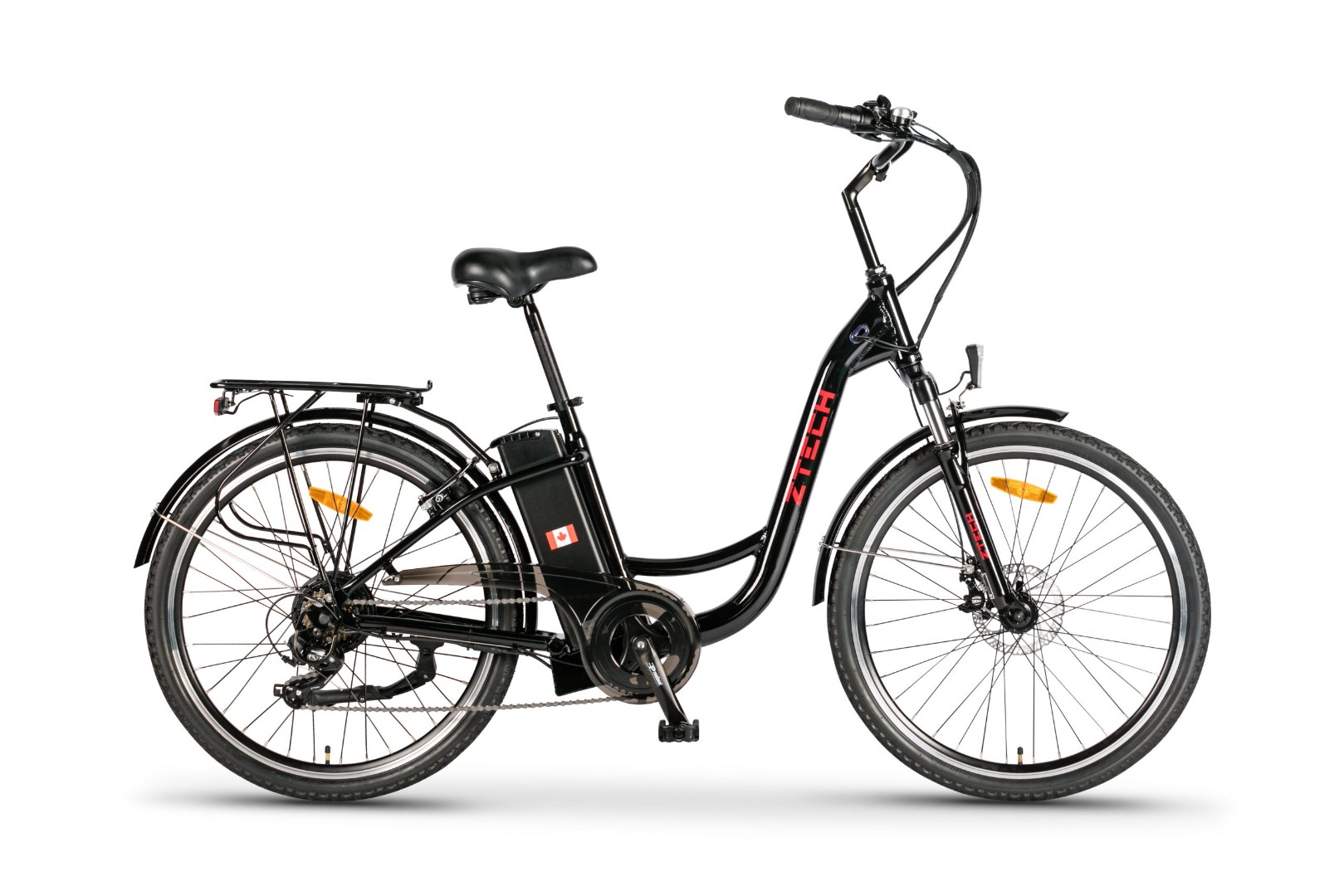 b*e様 SOUTH CLICK Bicicleta Electrica Ztech ZT-13 Retro 2.0 Black - BikeHouse.ro